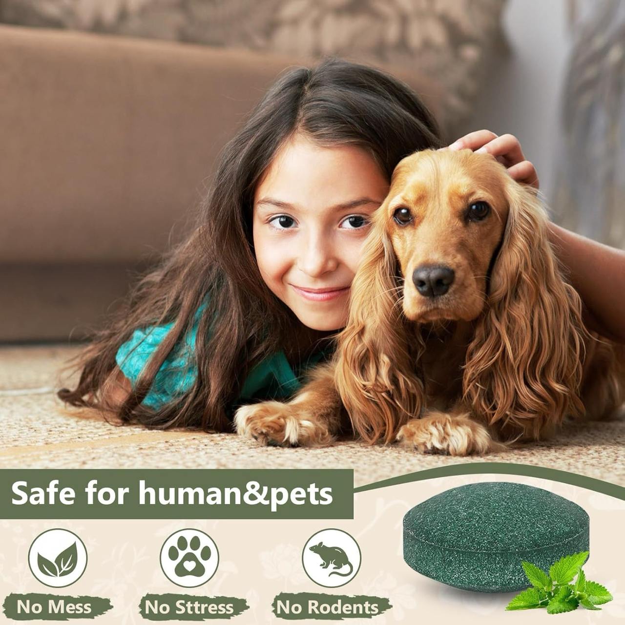 Rat Repellent Balls for Car Rodent Repellent to Protect Wires in Car, Bike & Truck Engine No Kill Only Repels Home Indoor-Outdoor Garage Rat Controller Pills to Keep Rodents Out of Car Pack of 1 (10 Tablet)