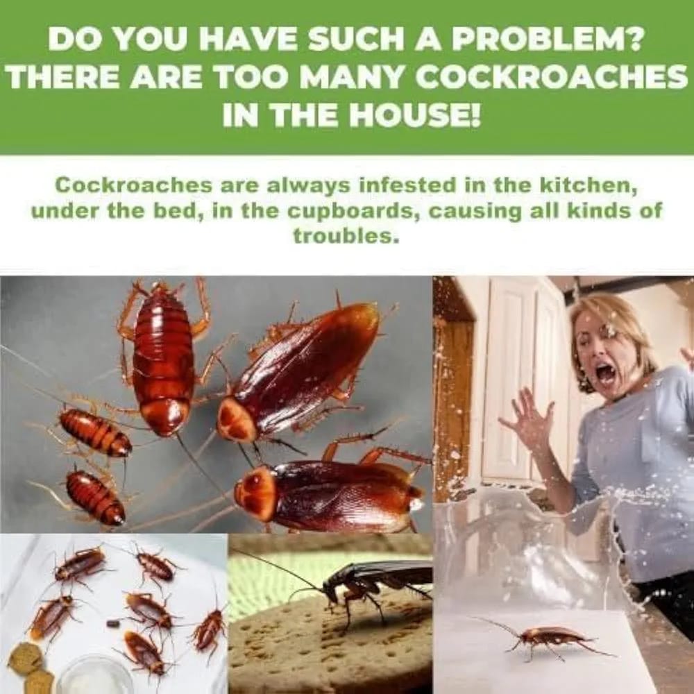 Cockroach killer gel trap