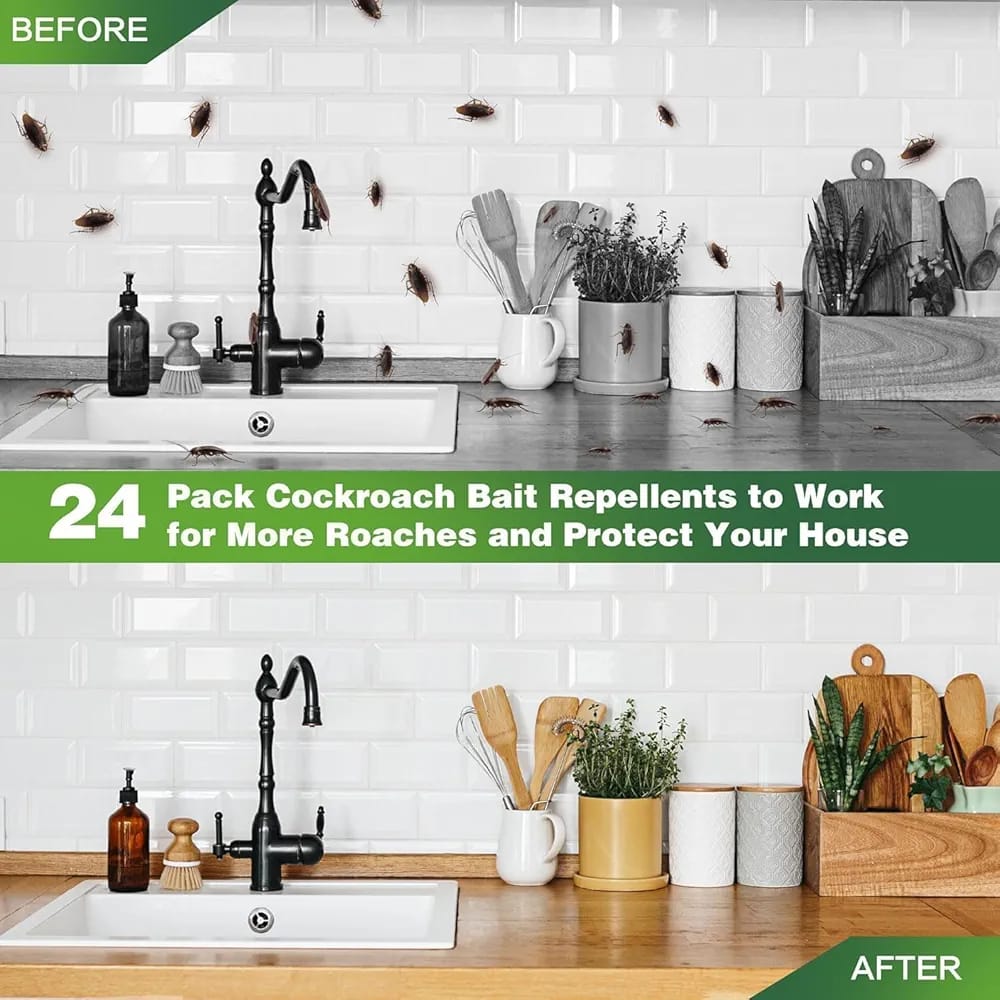 Cockroach killer gel trap