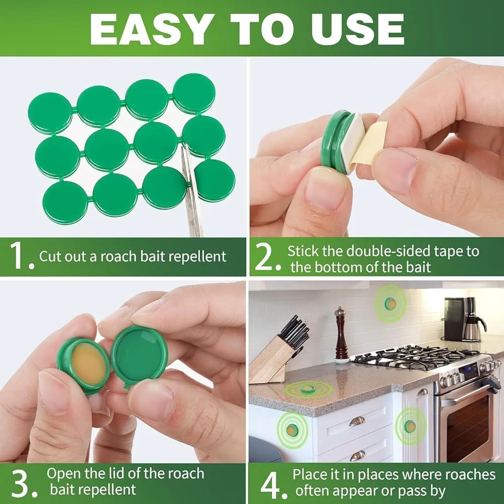 Cockroach killer gel trap