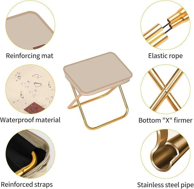 Specifications
General
Model Number
Foldable Chairs Outdoor
Model Name
Foldable camping stool Portable camping stool
Anti-skid Base
Yes
Anti-skid Seat
Yes
Delivery Condition
Pre-assembled
Cushion Included
Yes
Steps Included
Yes
Pack of
1
Sales Package
1 foldable camping stool
Net Quantity
1